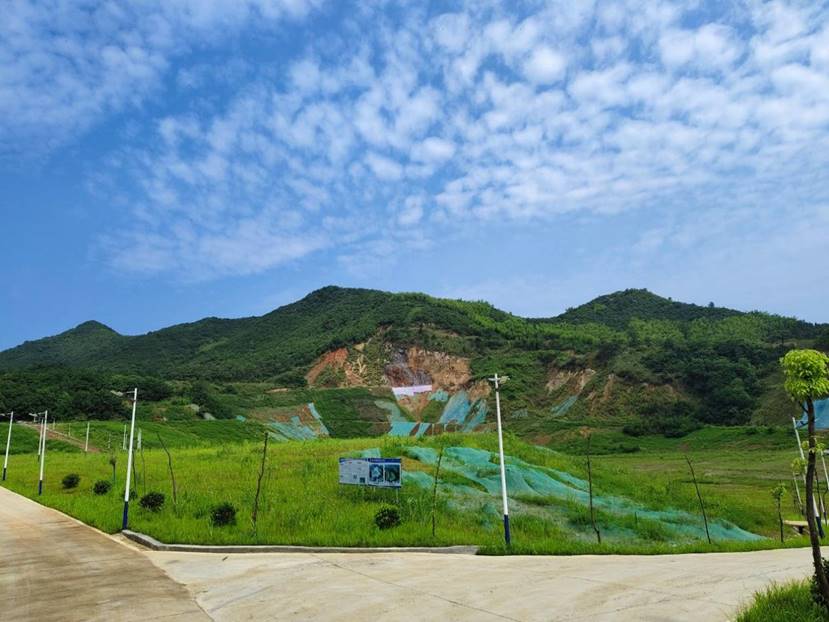 銅山、前山露天采坑復(fù)墾項(xiàng)目完成